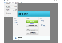 Flip HTML5 - file-menu