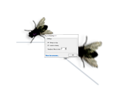 Fly on Desktop - settings-menu