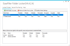 Folder Locker screenshot 1