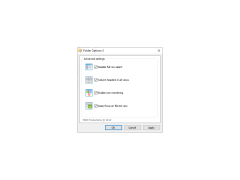 Folder Options X - main-screen