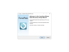 FonePaw iPhone Data Recovery - install