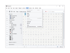FontLab Studio - tools-menu