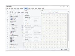 FontLab Studio - contour-menu