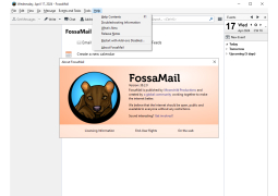 FossaMail - about-application