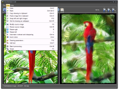 FotoSketcher - edit-menu