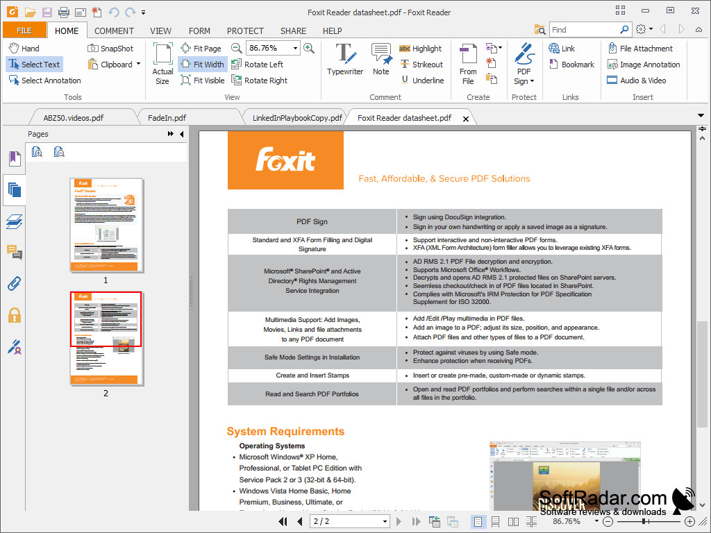 foxit pdf generator