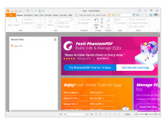 Foxit PDF Creator - start-screen