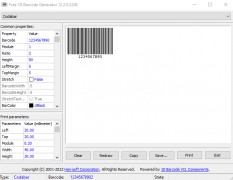 Free 1D Barcode Generator screenshot 1