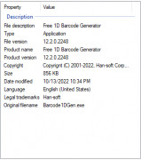 Free 1D Barcode Generator screenshot 3
