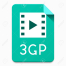 Free 3GP Player logo