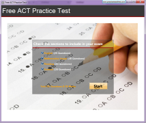 Free ACT Practice Test screenshot 1