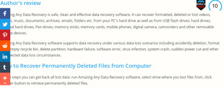 Free Any Data Recovery screenshot 2
