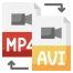Free AVI to MP4 Converter logo