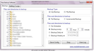 Free Backup Software screenshot 1