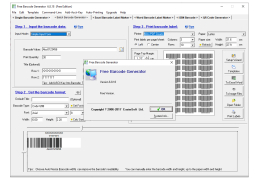 Free Barcode Generator - about-application