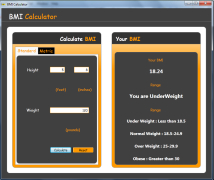 Free BMI Calculator screenshot 1