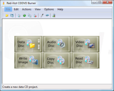 Free CD DVD Burner screenshot 1
