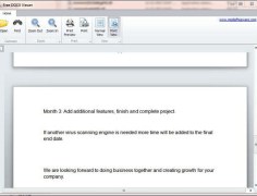 Free DocX Viewer - Screenshot 2