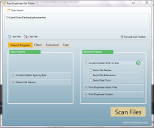 Free Duplicate File Finder screenshot 1