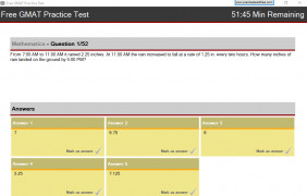 Free GMAT Practice Test screenshot 1