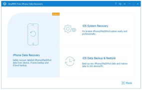 Free iPhone Data Recovery screenshot 1