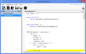 Free JavaScript Editor screenshot 1