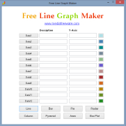 Free Line Graph Maker screenshot 1
