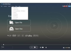 Free Media Player - video-menu