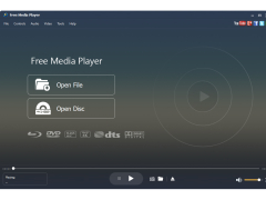 Free Media Player - main-screen