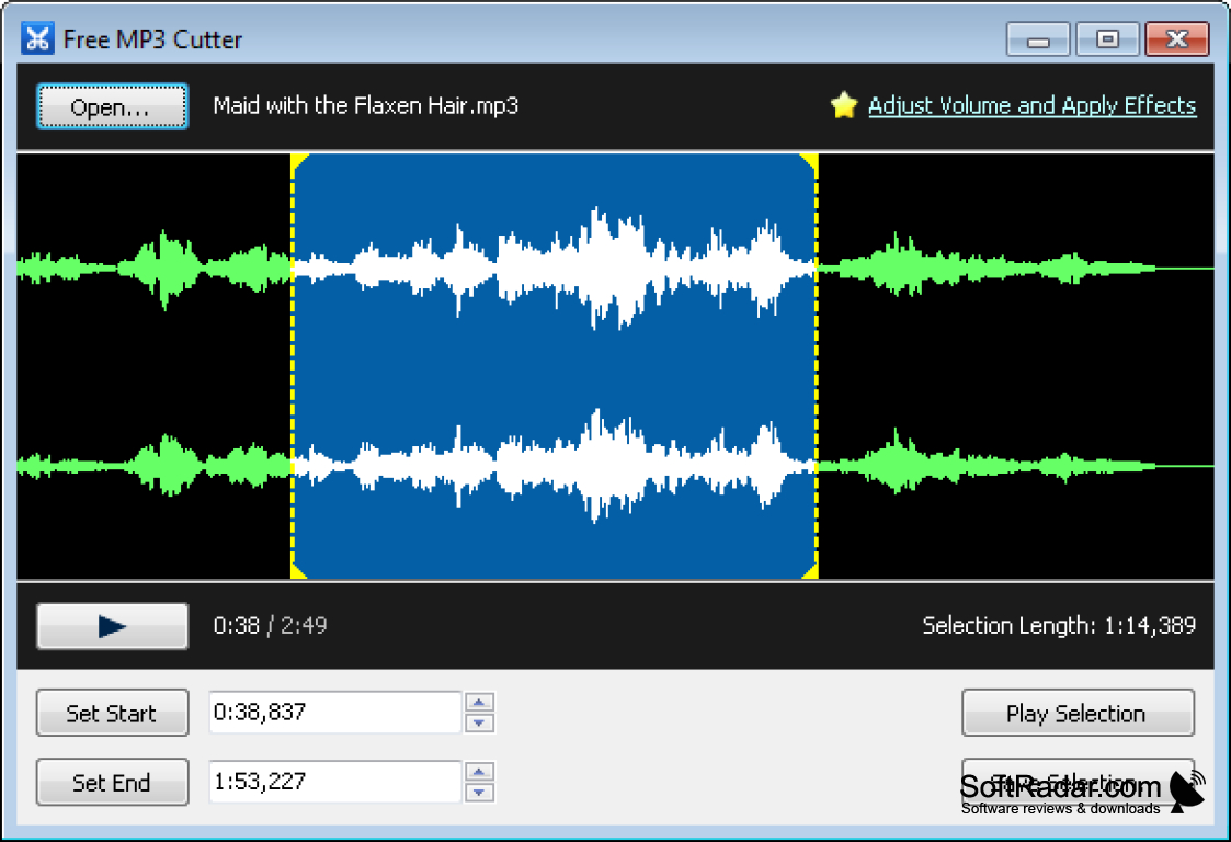 mp3 cutter freeware download