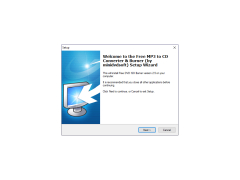 Free MP3 to CD Converter & Burner - welcome-screen-setup