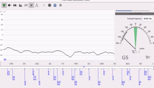 Free Music Instrument Tuner - Screenshot 4
