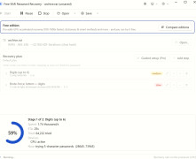 Free RAR Password Recovery - Screenshot 2