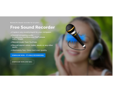 Free Sound Recorder - main-screen