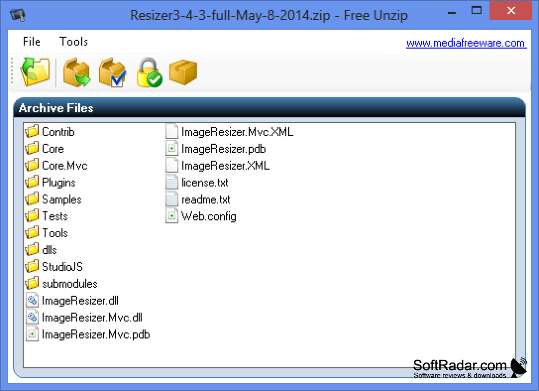 unzip software download