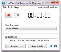 Free Video Call Recorder for Skype screenshot 1