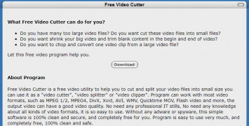 Free Video Cutter screenshot 3