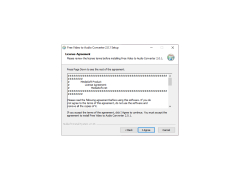 Free Video To Audio Converter - license-agreement