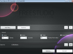 Free Video to JPG Converter - Screenshot 1