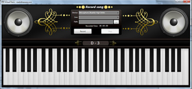 Free Virtual Piano screenshot 1