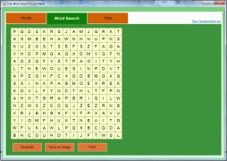 Free Word Search Puzzle Maker screenshot 1