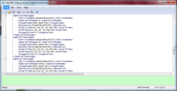 Free XML Editor screenshot 1