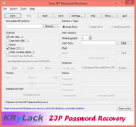 Free ZIP Password Recovery screenshot 1