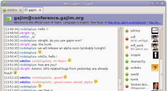 Gajim - Screenshot 3