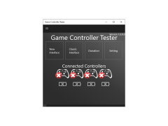 Game Controller Tester - main-screen