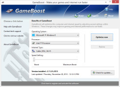 GameBoost screenshot 1