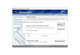 GameGain - optimizing