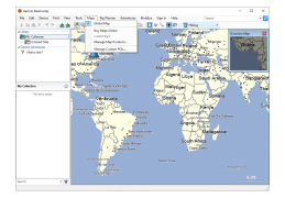 Garmin BaseCamp - maps-menu