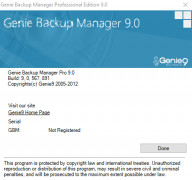 Genie Backup Manager Pro screenshot 2