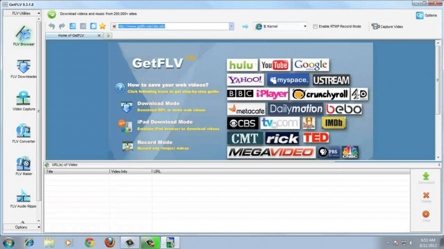 download the new version for windows GetFLV Pro 30.2307.13.0